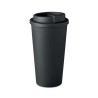 Gobelet double paroi isotherme personnalisable 475 ml - TUESDAY Matières : polypropylène (PP) Couleurs : noir cadeau entreprise 