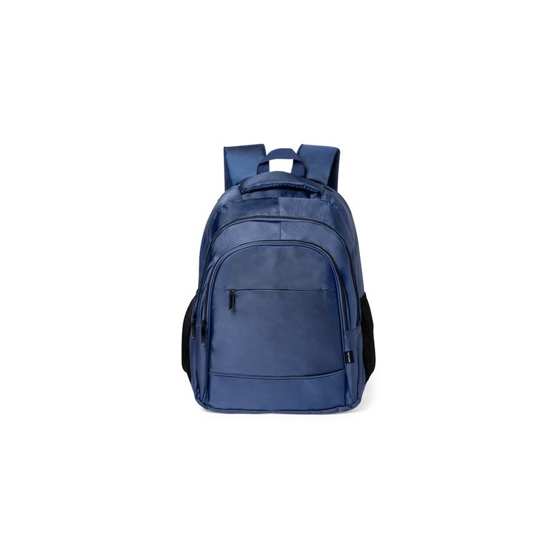 Sac à Dos Éco-responsable Confortable Personnalisé - Luffin Couleurs : noir Matières : nylon recyclé cadeau collaborateur premiu