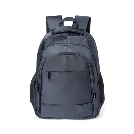 Sac à Dos Éco-responsable Confortable Personnalisé - Luffin Couleurs : noir Matières : nylon recyclé accessoire événementiel uni