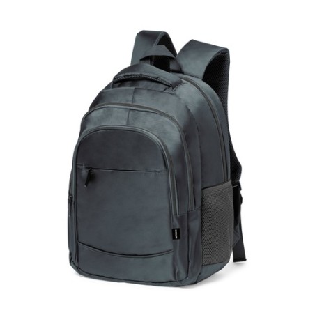 Sac à Dos Éco-responsable Confortable Personnalisé - Luffin Couleurs : bleu marine Matières : nylon recyclé objet publicitaire r