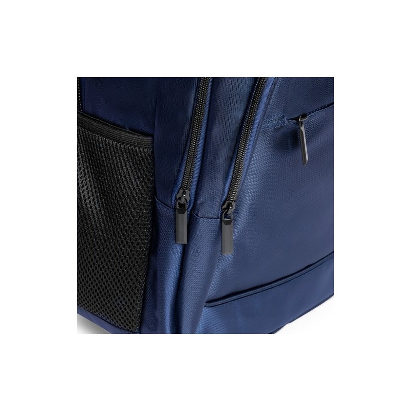 Sac à Dos Éco-responsable Confortable Personnalisé - Luffin Couleurs : bleu marine Matières : nylon recyclé personnalisable avec