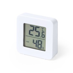 Station Météo Personnalisée Éco-responsable Tynna - Objets Publicitaires Couleurs : blanc cadeau entreprise pas cher