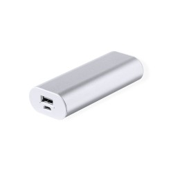 Batterie Externe Personnalisée Power Bank Hylin Matières : aluminium Couleurs : argenté 2