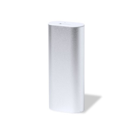 Batterie Externe Personnalisée Power Bank Hylin Matières : aluminium Couleurs : argenté goodies publicitaire événementiel