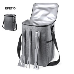Set de Barbecue Personnalisé Économique Arcadia Matières : PET recyclé Couleurs : gris 2
