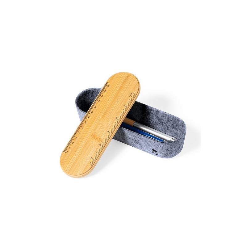 Trousse Éco-responsable Personnalisée pas cher Glaston Matières : bambou goodies publicitaire événementiel