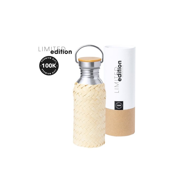 Gourde Éco-Design Personnalisée Unique Ninvux Matières : bambou