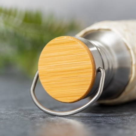 Gourde Éco-Design Personnalisée Unique Ninvux Matières : bambou livraison express 24h 48h