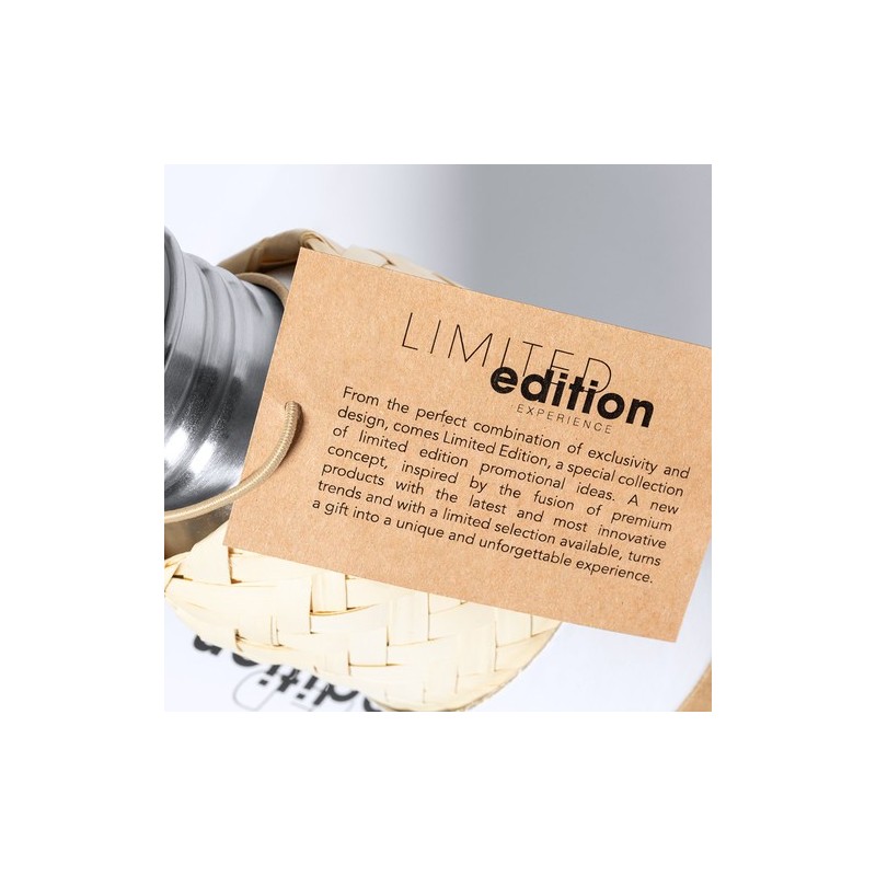 Gourde Éco-Design Personnalisée Unique Ninvux Matières : bambou personnalisation rapide en France
