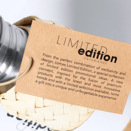 Gourde Éco-Design Personnalisée Unique Ninvux Matières : bambou personnalisation rapide en France