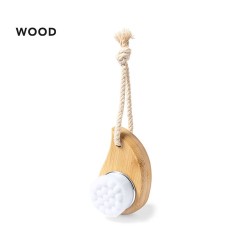 Brosse Éco-responsable Personnalisée Nettoyante du Visage Tospin Matières : bois