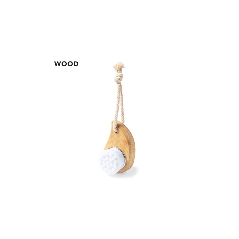 Brosse Éco-responsable Personnalisée Nettoyante du Visage Tospin Matières : bois