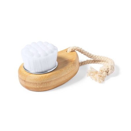Brosse Éco-responsable Personnalisée Nettoyante du Visage Tospin Matières : bois goodies publicitaire événementiel