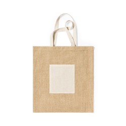 Sac Éco-responsable et Résistant Personnalisé de Shopping - Flobux Matières : coton Couleurs : naturel
