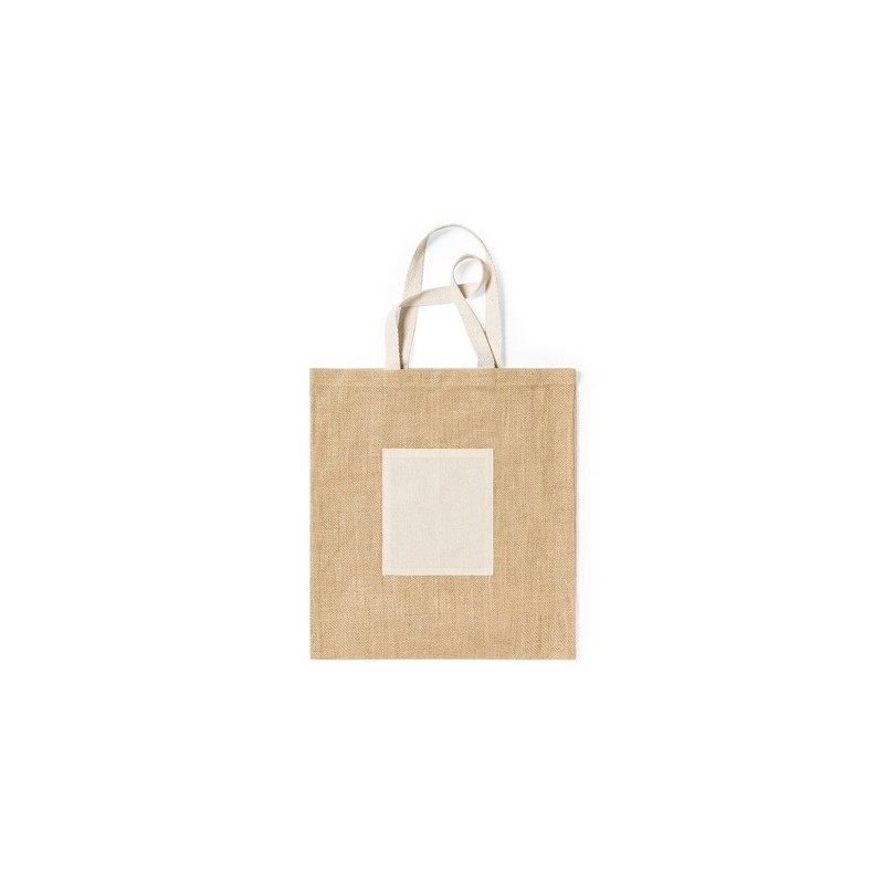 Sac Éco-responsable et Résistant Personnalisé de Shopping - Flobux Matières : coton Couleurs : naturel