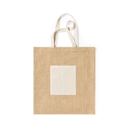 Sac Éco-responsable et Résistant Personnalisé de Shopping - Flobux Matières : coton Couleurs : naturel