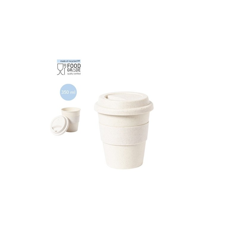 Gobelet Durable et Personnalisable Melpak Matières : polypropylène (PP) Couleurs : naturel personnalisable avec votre logo