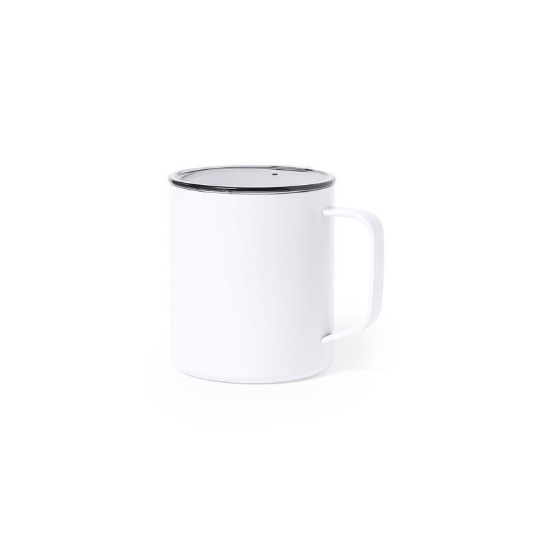 Mug isotherme personnalisé thermique Hanna Matières : acier inoxydable Couleurs : bleu marine goodies publicitaire durable
