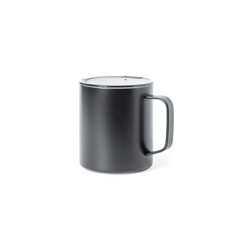 Mug isotherme personnalisé thermique Hanna Matières : acier inoxydable Couleurs : bleu marine cadeau entreprise pas cher