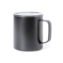 Mug isotherme personnalisé thermique Hanna Matières : acier inoxydable Couleurs : bleu marine 2