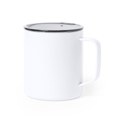 Mug isotherme personnalisé thermique Hanna Matières : acier inoxydable Couleurs : bleu marine 2