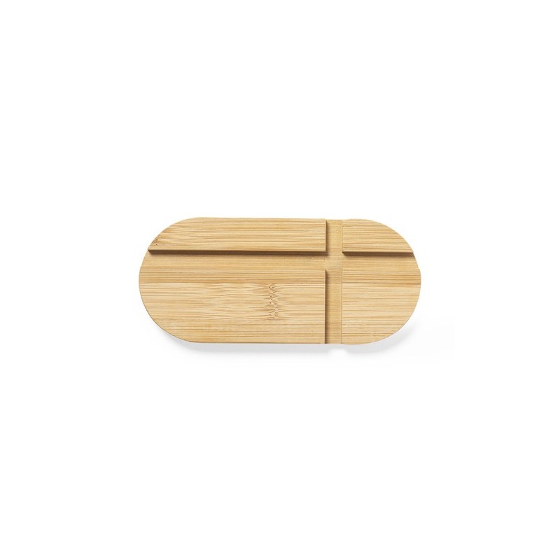 Support Éco-responsable Personnalisé pour Tablette - Lemins Pas Cher Matières : bambou personnalisable avec votre logo