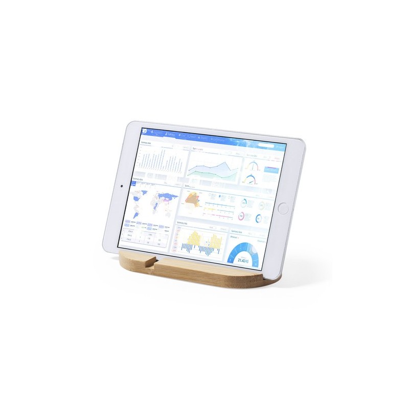 Support Éco-responsable Personnalisé pour Tablette - Lemins Pas Cher Matières : bambou impression haute définition