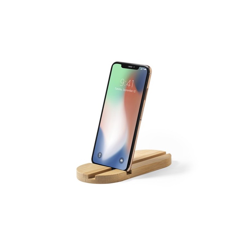 Support Éco-responsable Personnalisé pour Tablette - Lemins Pas Cher Matières : bambou marquage laser ultra précis