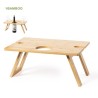 Table Pliante Éco-responsable Personnalisée pour Camping - Zarbok Matières : bambou