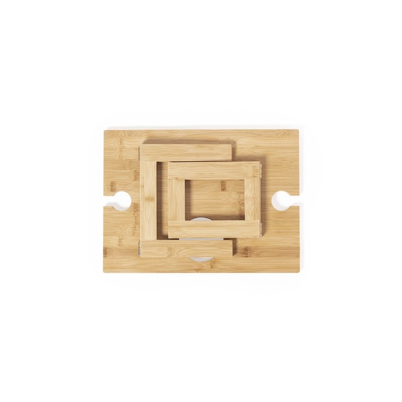 Table Pliante Éco-responsable Personnalisée pour Camping - Zarbok Matières : bambou goodies publicitaire événementiel