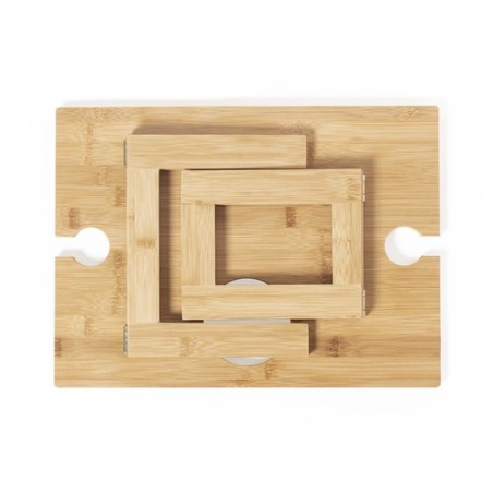 Table Pliante Éco-responsable Personnalisée pour Camping - Zarbok Matières : bambou goodies publicitaire événementiel