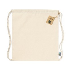 Sac à Dos Éco-responsable Personnalisé 100% Coton Fairtrade Sanfer Matières : coton Couleurs : naturel