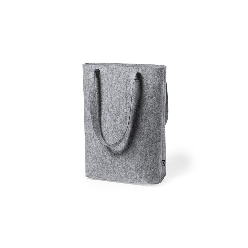 Sac Éco-Collection Pratique et Durable Personnalisé Biggy Matières : PET recyclé Couleurs : gris cadeau entreprise pas cher
