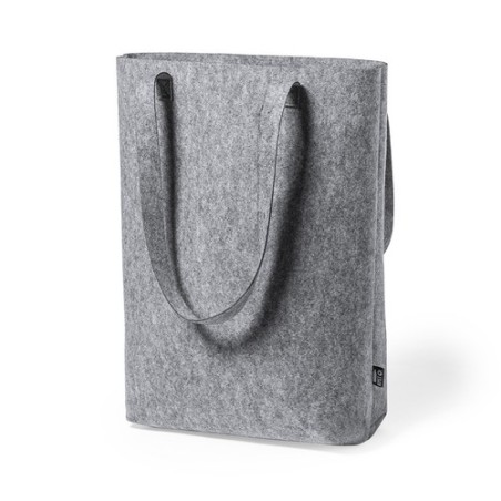 Sac Éco-Collection Pratique et Durable Personnalisé Biggy Matières : PET recyclé Couleurs : gris cadeau entreprise pas cher