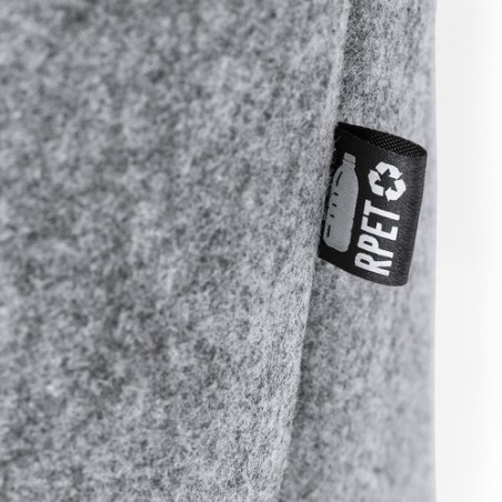 Sac Éco-Collection Pratique et Durable Personnalisé Biggy Matières : PET recyclé Couleurs : gris goodies publicitaire événementi