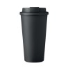 Gobelet double paroi isotherme personnalisable 475 ml - TUESDAY Matières : polypropylène (PP) Couleurs : noir personnalisation r