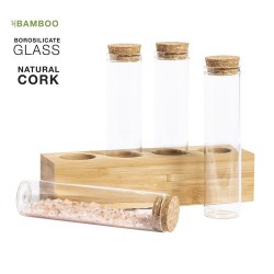 Set d'Épices Éco-responsable Personnalisé Tumber Matières : bambou