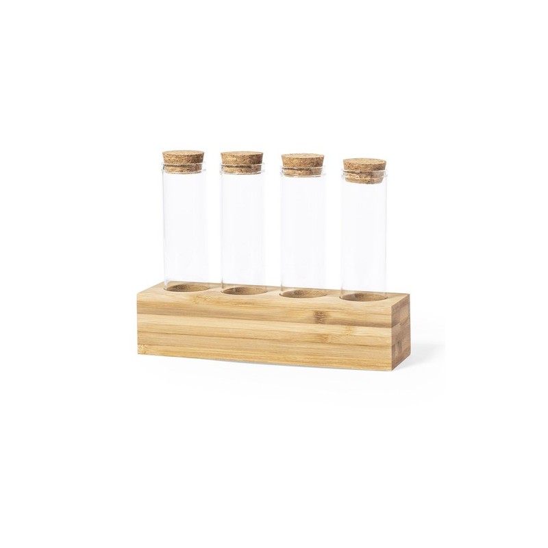 Set d'Épices Éco-responsable Personnalisé Tumber Matières : bambou personnalisable avec votre logo