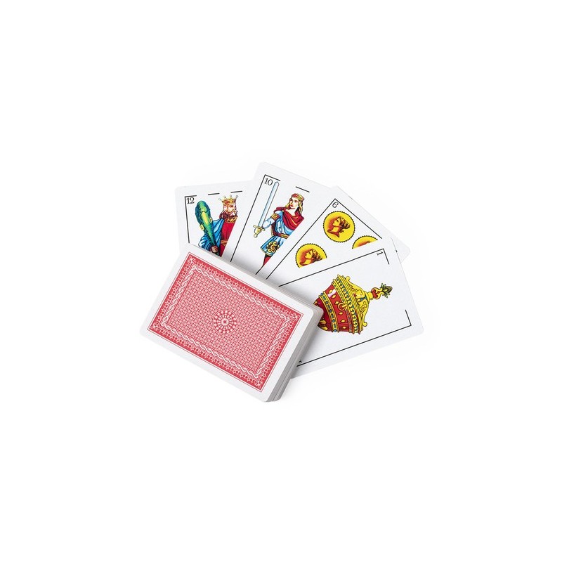 Jeu de Cartes Espagnol Personnalisé - Cadeau Publicitaire Tute personnalisable avec votre logo