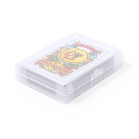 Jeu de Cartes Espagnol Personnalisé - Cadeau Publicitaire Tute marquage laser ultra précis