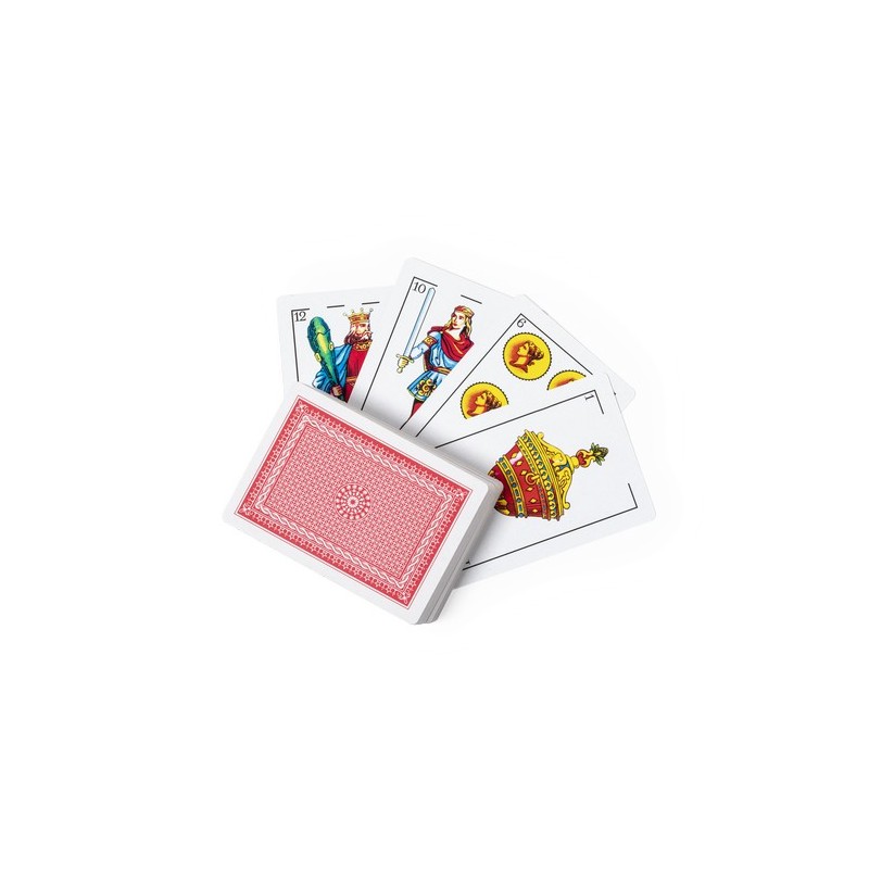 Jeu de Cartes Espagnol Personnalisé - Cadeau Publicitaire Tute livraison express 24h 48h