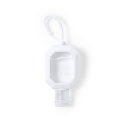 Gel Hydroalcoolique Personnalisé Sécurité Bien-Être Flaix Matières : silicone Couleurs : blanc