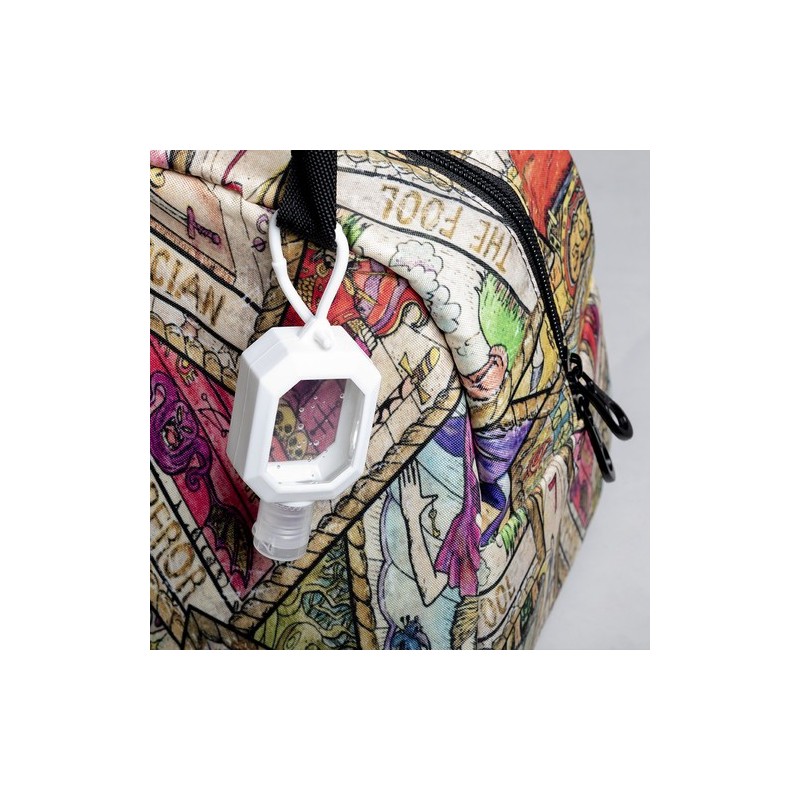 Gel Hydroalcoolique Personnalisé Sécurité Bien-Être Flaix Matières : silicone Couleurs : blanc objet promotionnel éco-responsabl