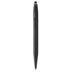 Stylet Bille Multifonction Personnalisé de Luxe - Tech 2 Matières : métal Couleurs : noir