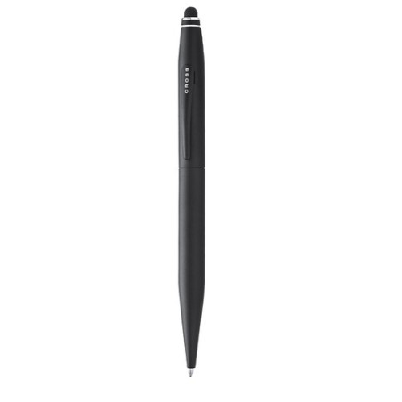 Stylet Bille Multifonction Personnalisé de Luxe - Tech 2 Matières : métal Couleurs : noir