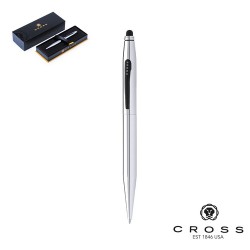 Stylet Bille Multifonction Personnalisé de Luxe - Tech 2 Matières : métal Couleurs : argenté cadeau client original
