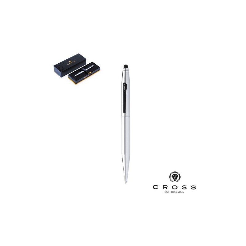 Stylet Bille Multifonction Personnalisé de Luxe - Tech 2 Matières : métal Couleurs : argenté cadeau client original