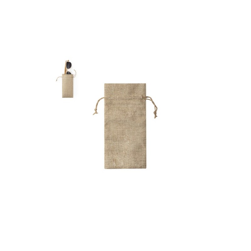 Étui personnalisé  - Silmax Matières : polyester Couleurs : naturel personnalisable avec votre logo
