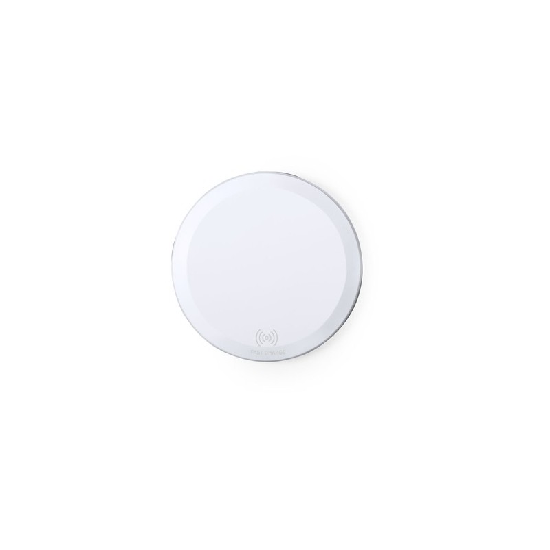 Chargeur Rapide Sans Fil Personnalisé 10W Pas Cher Lumbert Couleurs : blanc
