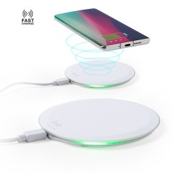 Chargeur Rapide Sans Fil Personnalisé 10W Pas Cher Lumbert Couleurs : blanc 2